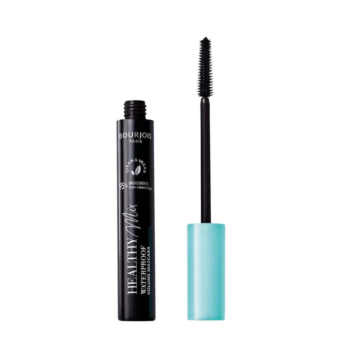 Refect Beauty Bourjois Healthy Mix waterproof mascara in ultra black with a precision applicator wand