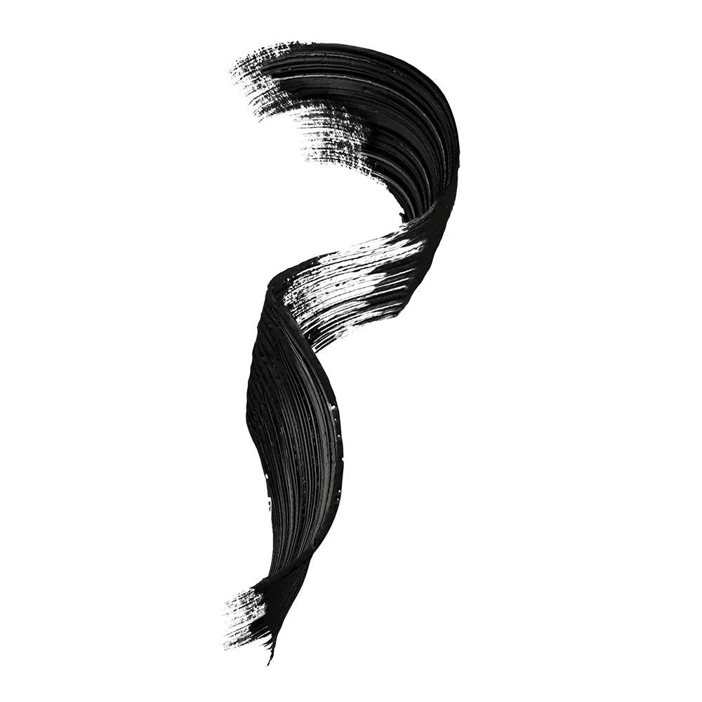 Refect Beauty Bourjois Twist-Up The Volume mascara swatch showing deep black, highly pigmented formula texture