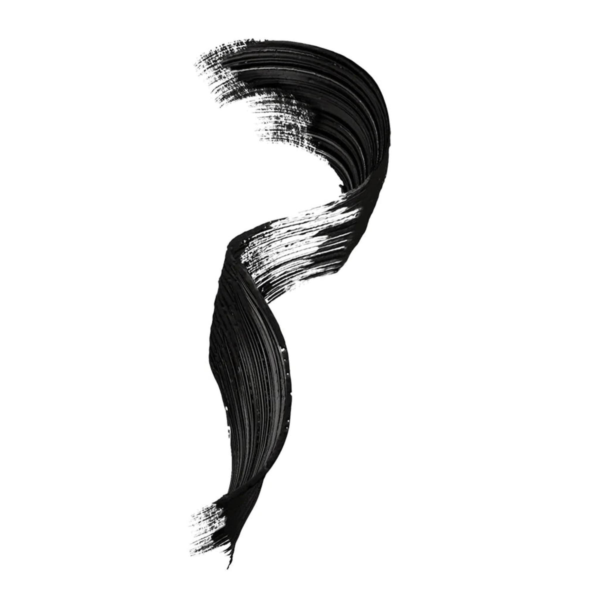 Refect Beauty Bourjois Twist Up The Volume mascara swatch showing a smooth, pigmented black formula texture