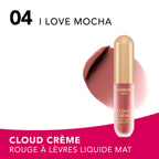 Refect Beauty Bourjois Cloud Crème liquid lipstick in shade 04 I Love Mocha with a soft velvety finish