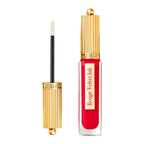Refect Beauty Bourjois Rouge Velvet Ink liquid lipstick in vibrant red with a gold cap and doe-foot applicator