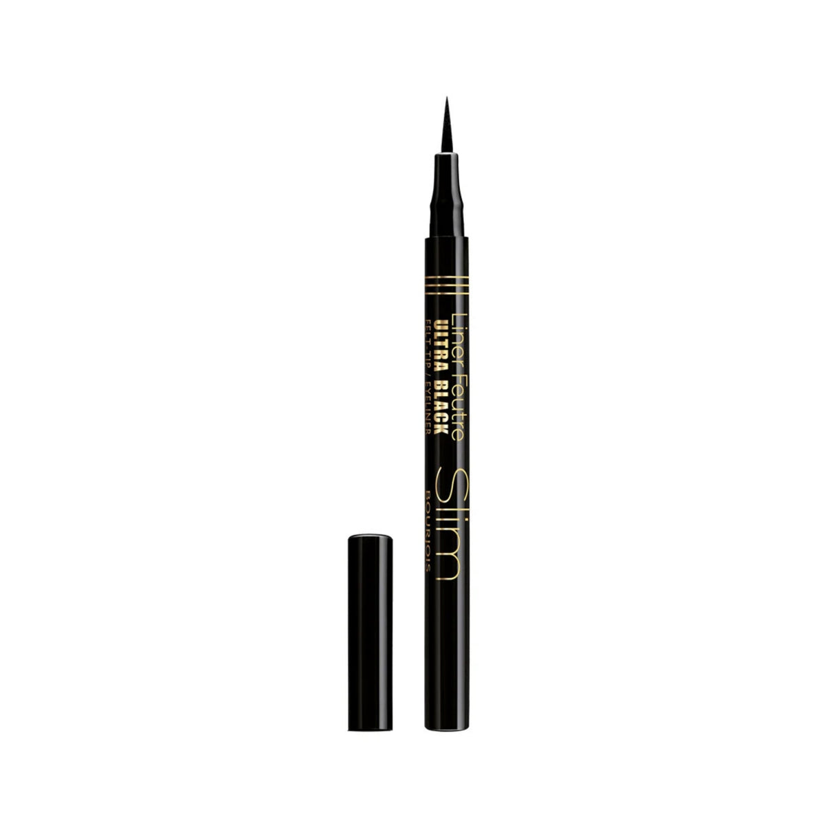 Refect Beauty Bourjois Liner Feutre Slim black felt tip eyeliner pen with ultra-fine applicator for precise lines
