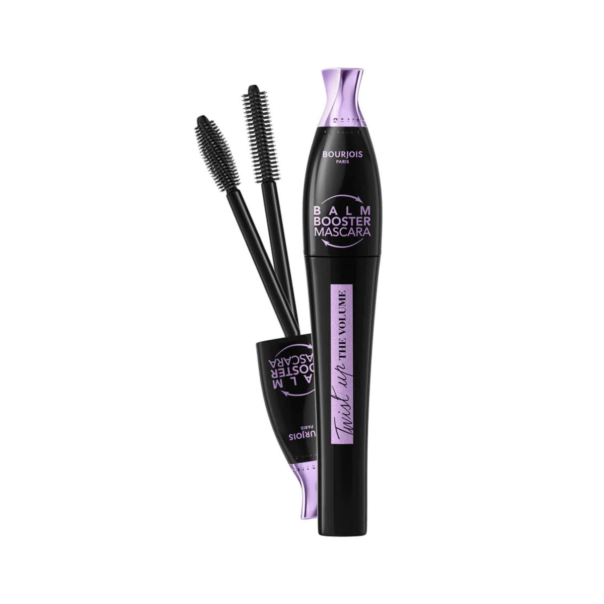 Refect Beauty Bourjois Twist Up The Volume mascara in a black tube with a unique twistable brush for lash styling.