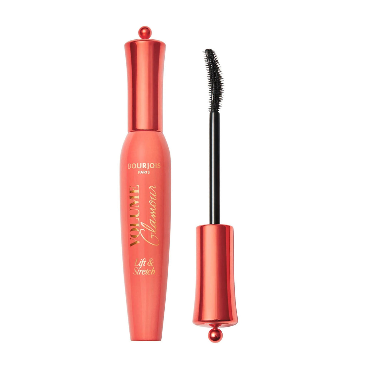 Refect Beauty Bourjois Volume Glamour Lift & Stretch Mascara in 01 Black with its curved applicator brush