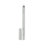 Refect Beauty Bourjois Contour Clubbing waterproof eyeliner pencil in a metallic silver shade with its cap removed.