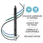 Refect Beauty Bourjois Contour Clubbing waterproof eyeliner pencil in black with intense, long-lasting formula.