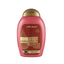 Refect Beauty Ever Pure Brazilian Keratin shampoo bottle in pink with gold cap for smoothing dry and frizzy hair.