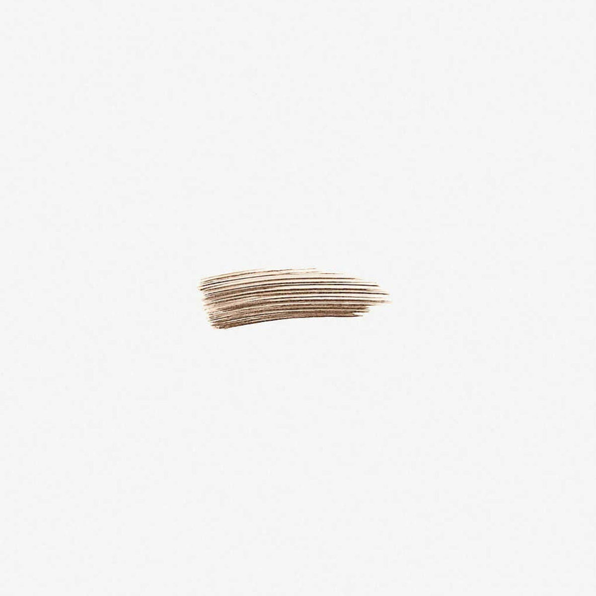 Refect Beauty Benefit Cosmetics brow product swatch in shade 3 showing a natural light brown pigment texture
