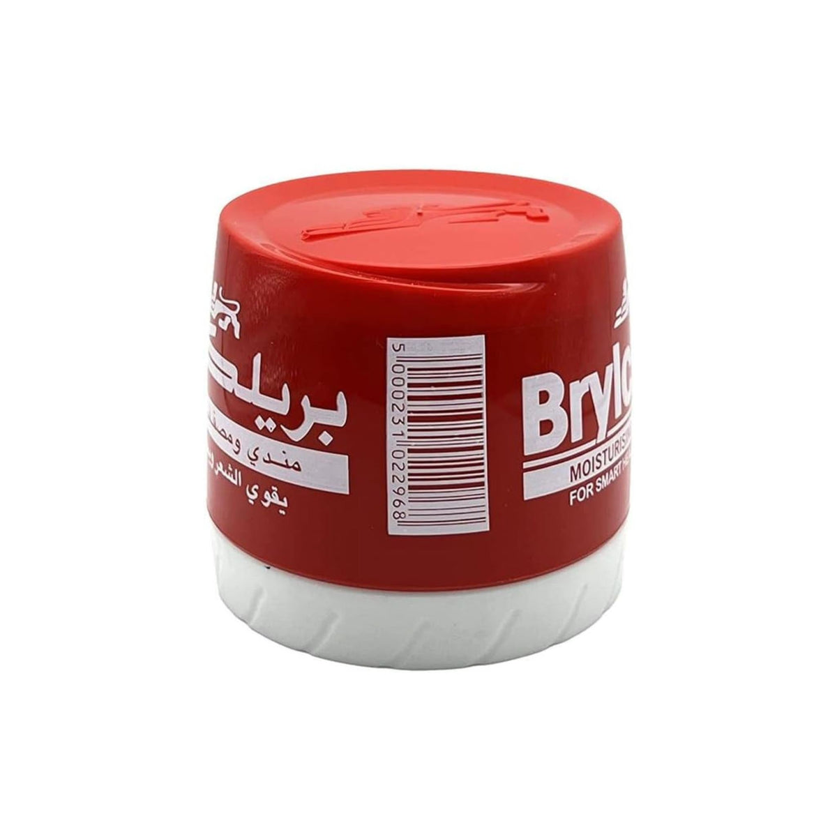 Refect Beauty Brylcreem Moisturising Hair Styling cream in a red and white 140g jar with a glossy finish