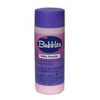 Refect Beauty Bubbles baby powder in a pink bottle with a purple cap for gentle skin care and moisture absorption.