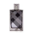 Refect Beauty Burberry Brit For Him Eau de Toilette in a rectangular glass bottle with iconic black check pattern