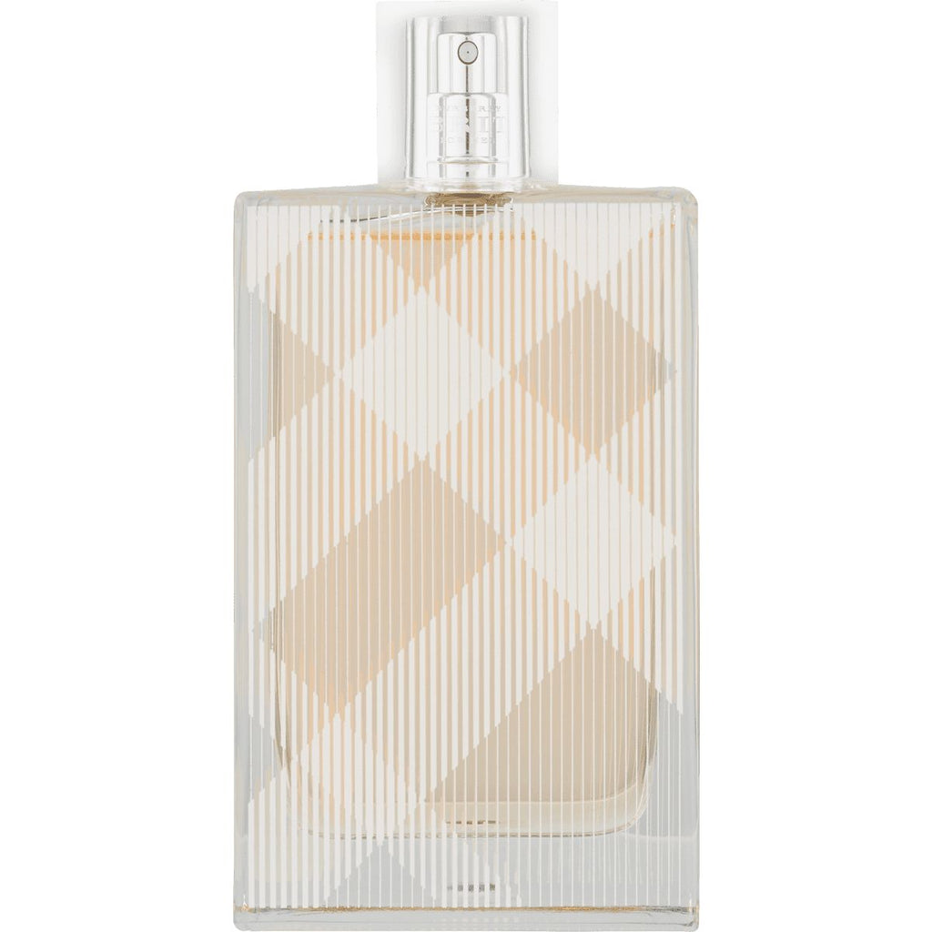 Refect Beauty Burberry Brit for Her Eau de Toilette in a rectangular glass bottle with iconic beige check pattern
