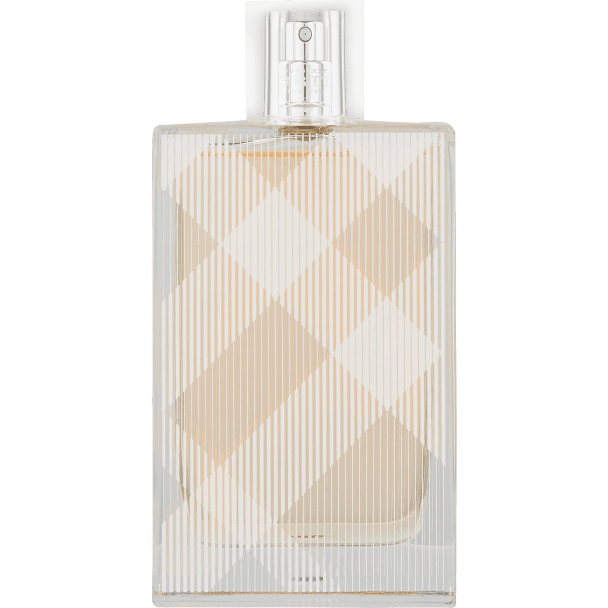 Refect Beauty Burberry Brit for Her Eau de Toilette in a rectangular glass bottle with iconic beige check pattern