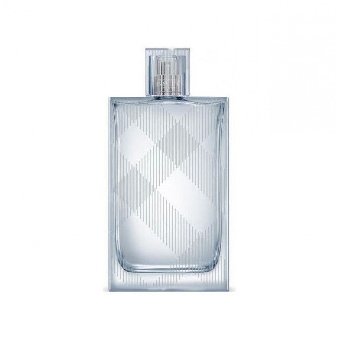 Refect Beauty Burberry Brit Splash Eau de Toilette in a clear glass bottle with a signature check pattern
