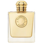 Refect Beauty Burberry Goddess Eau de Parfum in a square glass bottle with a gold medallion and ribbed gold cap