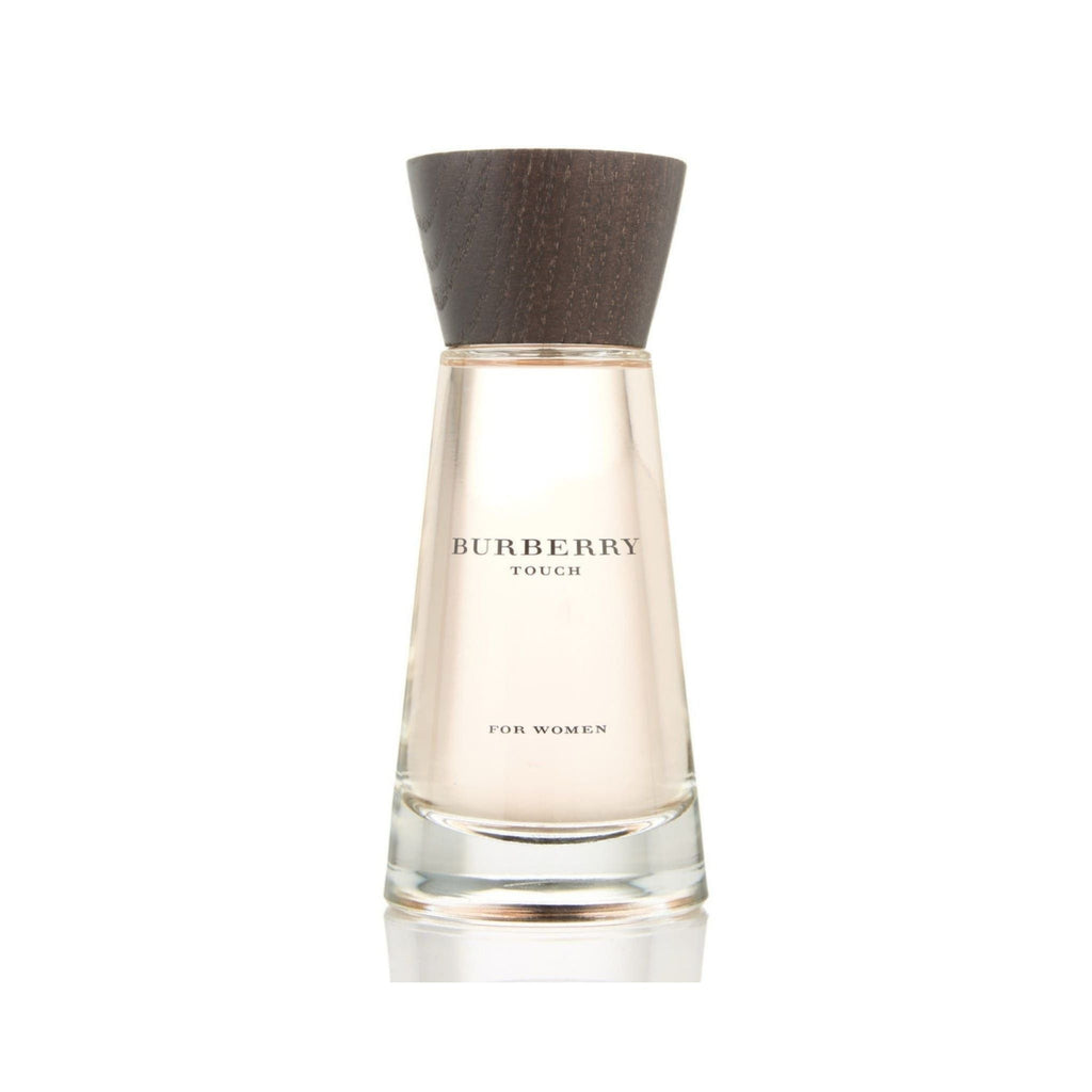 Refect Beauty Burberry Touch for Women Eau de Toilette in a clear glass bottle with a dark wood cap