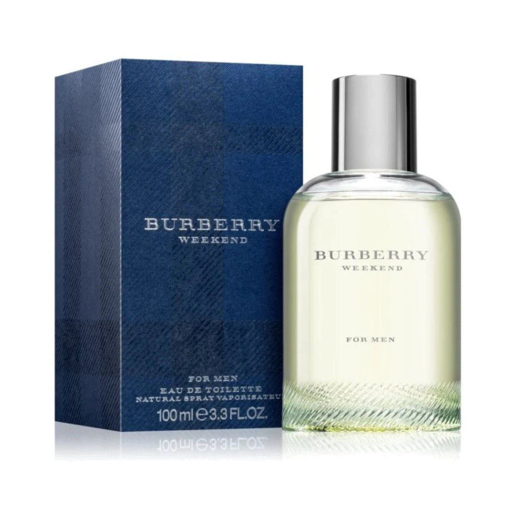 Refect Beauty Burberry Weekend for Men Eau de Toilette 100ml bottle with blue patterned box