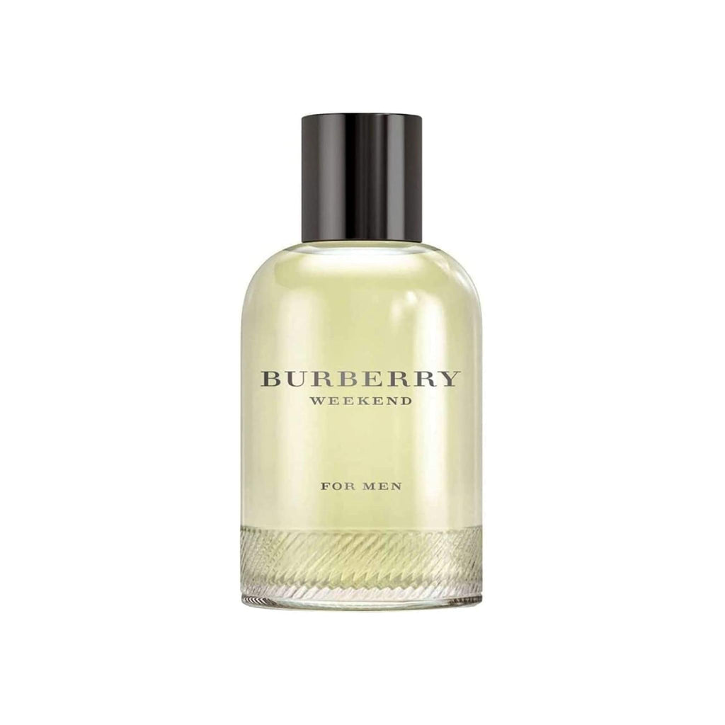 Refect Beauty Burberry Weekend for Men Eau de Toilette 100ml glass bottle with a black cap and pale yellow fragrance