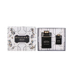 Refect Beauty Bvlgari Man In Black gift set featuring a 100ml perfume bottle and a 15ml travel spray in a box.