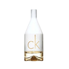 Refect Beauty Calvin Klein CK IN2U for Her eau de toilette in a white and glass bottle with gold lettering