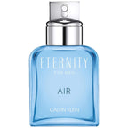 Refect Beauty Calvin Klein Eternity Air for Men eau de toilette in a light blue glass bottle with silver cap