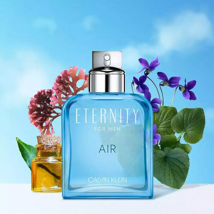 Refect Beauty Calvin Klein Eternity Air for Men eau de toilette bottle with fresh floral and botanical accents