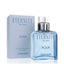 Refect Beauty Calvin Klein Eternity Aqua for Men eau de toilette bottle and light blue packaging box