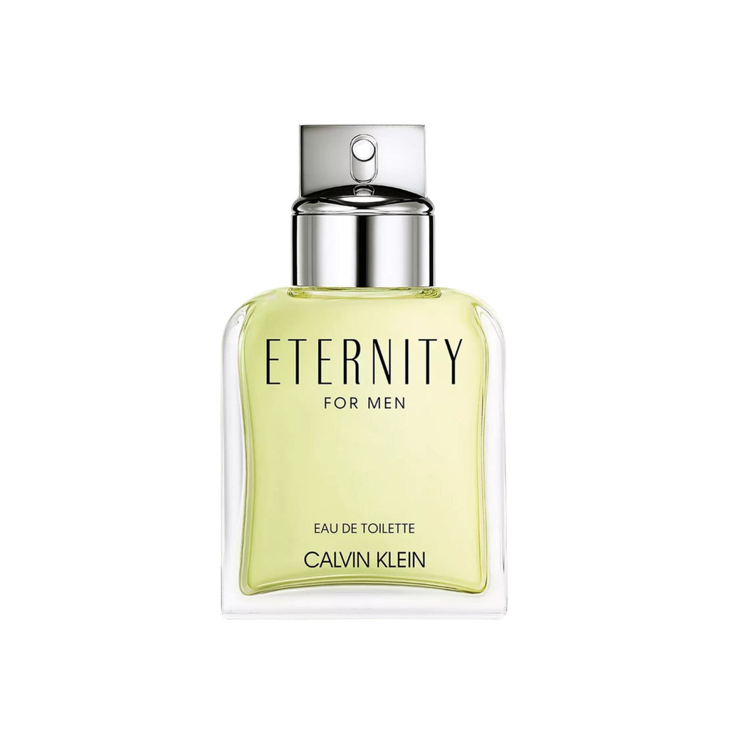 Refect Beauty Calvin Klein Eternity for Men Eau de Toilette 100ml glass bottle with a silver cap