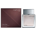Refect Beauty Calvin Klein Euphoria Men Eau de Toilette bottle and dark brown packaging box