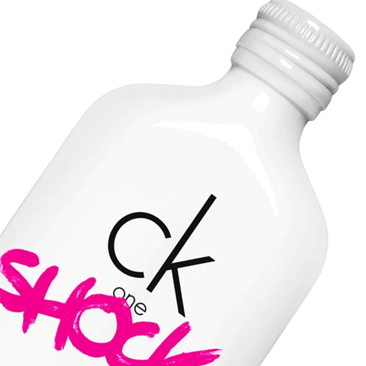 Refect Beauty Calvin Klein One Shock Eau de Toilette in a white bottle with bold pink lettering