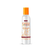 Refect Beauty Cantu Super Shine Hair Silk bottle with orange cap for frizz control and added hair shine