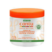 Refect Beauty Cantu Shea Butter Leave-In Conditioning Repair Cream in a 16 oz jar for dry and damaged hair