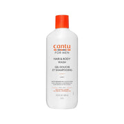 Refect Beauty Cantu Mens 2 in 1 hair and body wash bottle with shea butter for hydration and cleansing