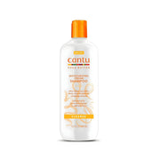 Refect Beauty Cantu Moisturizing Cream Shampoo with shea butter in a white bottle with an orange cap