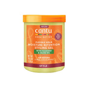 Refect Beauty Cantu Shea Butter styling gel jar with flaxseed and olive oil for natural curls, coils, and waves.