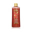 Refect Beauty Caress Tahitian Renewal exfoliating body wash with pomegranate seeds and coconut milk in a red bottle.