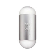 Refect Beauty Carolina Herrera 212 NYC Eau de Toilette in its iconic silver and white cylindrical bottle