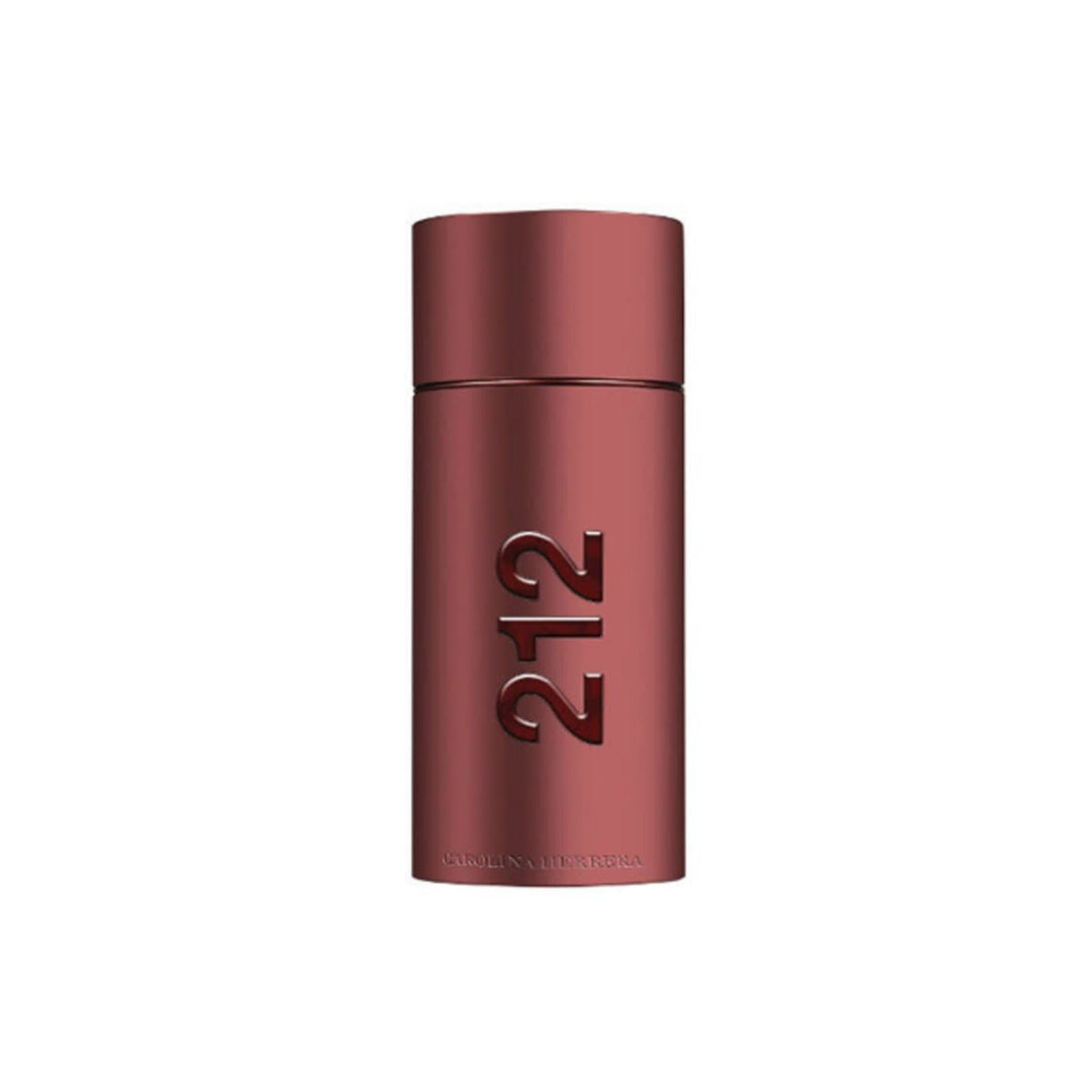 Refect Beauty Carolina Herrera 212 Sexy Men Eau de Toilette in a sleek cylindrical dark red bottle with 212 branding.