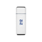 Refect Beauty Carolina Herrera 212 VIP Men Eau de Toilette in a sleek, rectangular metallic silver bottle.