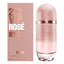 Refect Beauty Carolina Herrera 212 VIP Rose Elixir eau de parfum bottle and box with glittery pink gradient finish.