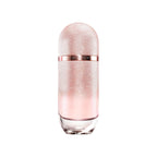 Refect Beauty Carolina Herrera 212 VIP Rose Elixir perfume bottle with a pink glittery ombre glass design