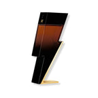 Refect Beauty Carolina Herrera Bad Boy Elixir fragrance in a signature black and amber lightning bolt bottle