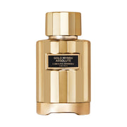 Refect Beauty Carolina Herrera Gold Myrrh Absolute unisex eau de parfum in a luxurious metallic gold glass bottle.