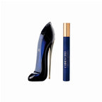 Refect Beauty Carolina Herrera Good Girl perfume set with iconic stiletto bottle and travel size spray