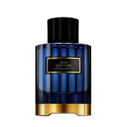 Refect Beauty Carolina Herrera Oud Couture unisex eau de parfum in a deep blue glass bottle with gold accents