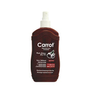 Refect Beauty Carrot Sun Coconut tanning oil spray in a dark brown bottle for a smooth sun-kissed glow.