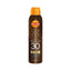 Refect Beauty Carroten Coconut Dreams SPF 30 dry oil spray bottle with a brown finish and orange cap