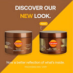 Refect Beauty Carroten Gold Shimmer Tanning Gel jars showing old and new packaging designs for a radiant summer tan.