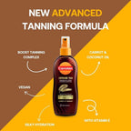 Refect Beauty Carroten Intensive Tanning Oil spray bottle with carrot and coconut oil formula for radiant skin