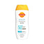 Refect Beauty Carroten Sensicare Suncare Milk SPF 50+ for sensitive skin in a white bottle with a yellow cap.